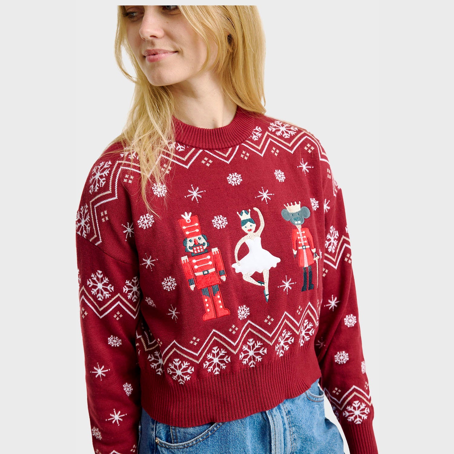 Nutcrackerish Christmas Sweater β Women